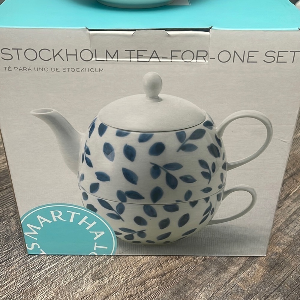 Marta Steward tea for one set - Picture 2 of 13